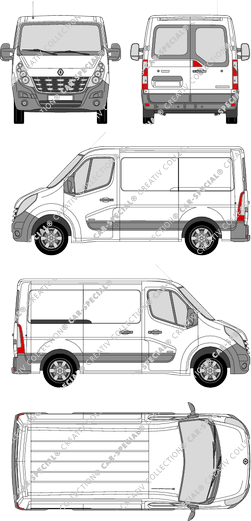 Renault Master Kastenwagen, 2010–2014 (Rena_320)