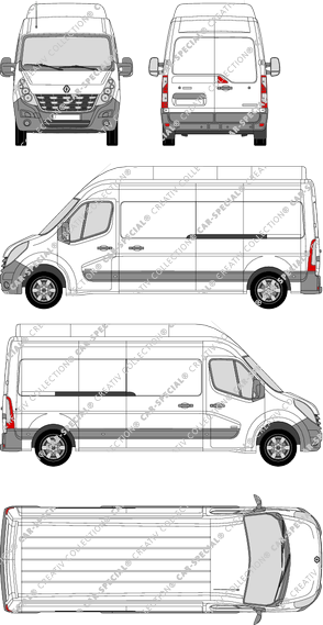 Renault Master Kastenwagen, 2010–2014 (Rena_339)