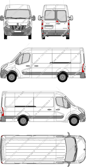 Renault Master furgón, 2010–2014 (Rena_345)