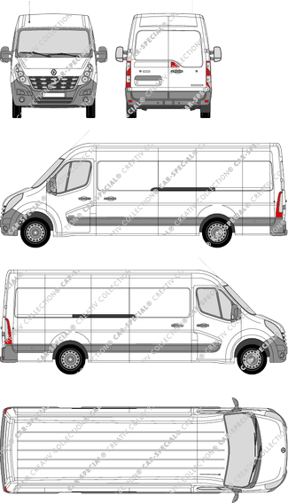 Renault Master furgone, 2010–2014 (Rena_351)