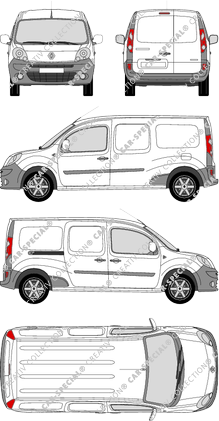 Renault Kangoo furgone, 2010–2013 (Rena_379)