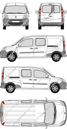 Renault Kangoo van/transporter, 2010–2013 (Rena_382)