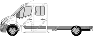 Renault Master Telaio per sovrastrutture, 2010–2014