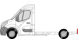 Renault Master châssis plateau, 2010–2014