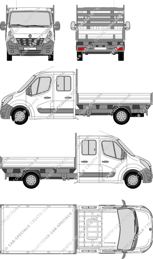 Renault Master platform, 2010–2014 (Rena_408)