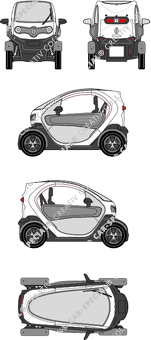 Renault Twizy Coupé, from 2012 (Rena_412)