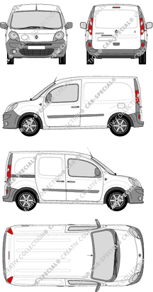 Renault Kangoo furgone, 2012–2013 (Rena_416)