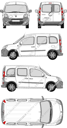 Renault Kangoo furgone, 2012–2013 (Rena_418)