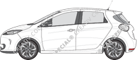 Renault ZOE Hatchback, 2013–2019
