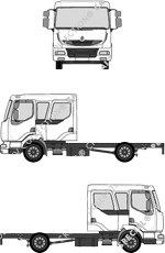 Renault Midlum Châssis pour superstructures, à partir de 2010 (Rena_440)