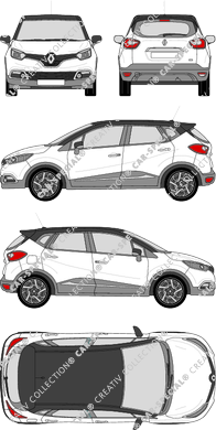 Renault Captur, 2013–2017 (Rena_446)
