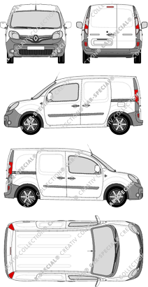 Renault Kangoo Kastenwagen, 2013–2021 (Rena_452)