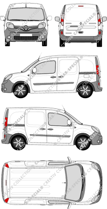 Renault Kangoo Kastenwagen, 2013–2021 (Rena_454)