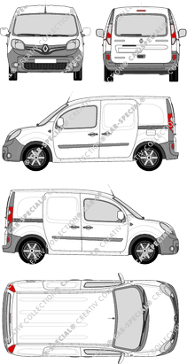 Renault Kangoo Kastenwagen, 2013–2021 (Rena_458)