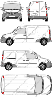 Renault Kangoo Kastenwagen, 2013–2021 (Rena_463)