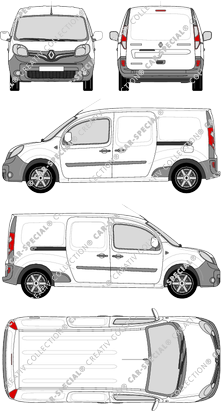 Renault Kangoo furgone, 2013–2021 (Rena_466)