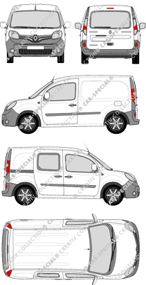 Renault Kangoo furgone, 2013–2021 (Rena_494)