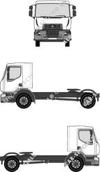 Renault D-Truck Wide, Wide, tracteur de semi remorque, Global Cab (2013)