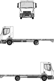 Renault D-Truck Fahrgestell für Aufbauten, ab 2013 (Rena_521)