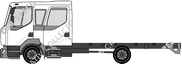 Renault D-Truck Fahrgestell für Aufbauten, ab 2013