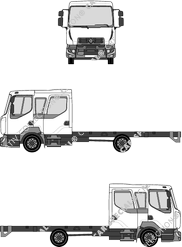 Renault D-Truck, Chassis for superstructures, Crew Cab (2013)