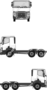 Renault T-Truck tracteur de semi remorque, 2013–2021 (Rena_528)