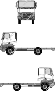 Renault K-Truck, Chassis for superstructures, Night & Day Cab (2013)