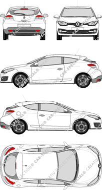 Renault Mégane, 2014–2016 (Rena_540)