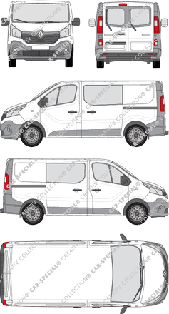 Renault Trafic furgone, 2014–2019 (Rena_548)