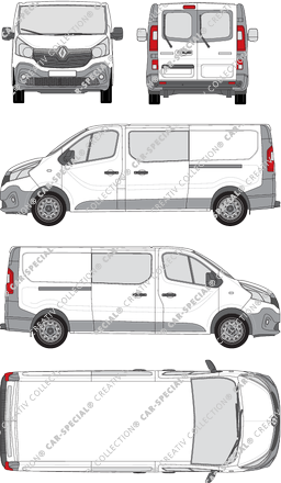 Renault Trafic furgón, 2014–2019 (Rena_566)