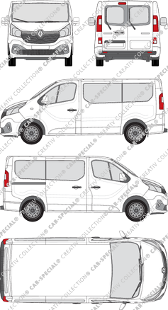 Renault Trafic, 2014–2019 (Rena_579)