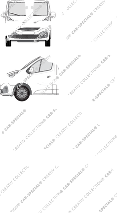 Renault Trafic, 2014–2019 (Rena_584)