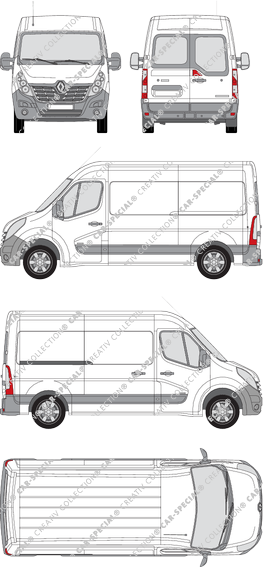 Renault Master, 2014–2019 (Rena_597)