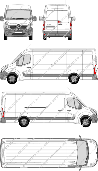 Renault Master fourgon, 2014–2019 (Rena_619)