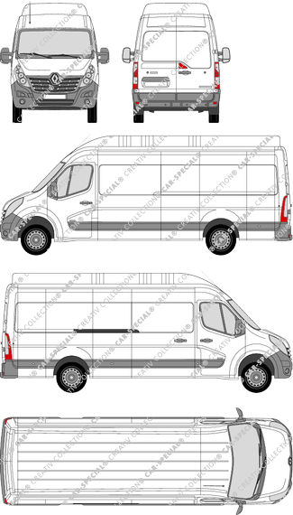 Renault Master furgone, 2014–2019 (Rena_623)