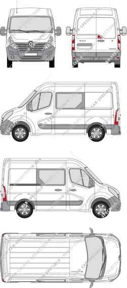 Renault Master, 2014–2019 (Rena_631)