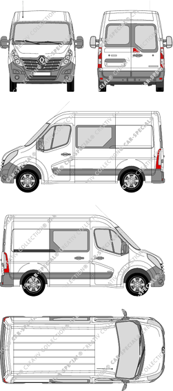 Renault Master fourgon, 2014–2019 (Rena_633)