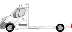 Renault Master platform chassis, 2014–2019