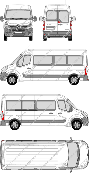 Renault Master camionnette, 2014–2019 (Rena_674)