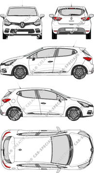 Renault Clio, from 2012 (Rena_680)