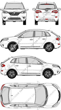 Renault Koleos break, 2014–2016 (Rena_681)