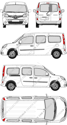 Renault Kangoo van/transporter, 2015–2021 (Rena_684)