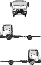Renault D-Truck Fahrgestell für Aufbauten, ab 2014 (Rena_689)