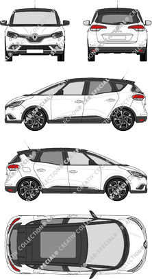 Renault Scénic, 2017–2024 (Rena_691)