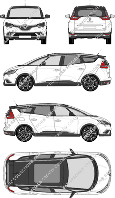 Renault Scénic, 2017–2024 (Rena_692)