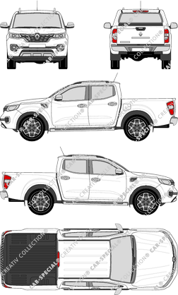 Renault Alaskan, Pick-up, 4 Doors (2017)