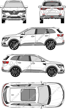 Renault Koleos, 2017–2019 (Rena_694)