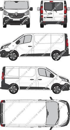 Renault Trafic Kastenwagen, 2019–2021 (Rena_707)