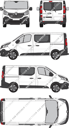 Renault Trafic van/transporter, 2019–2021 (Rena_712)