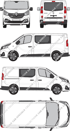 Renault Trafic Kastenwagen, 2019–2021 (Rena_717)